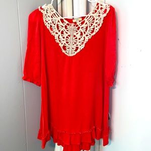 Small Coral dress by Kori